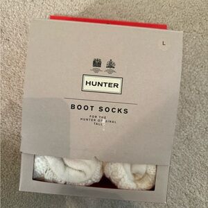 Hunter Cream Boot Socks